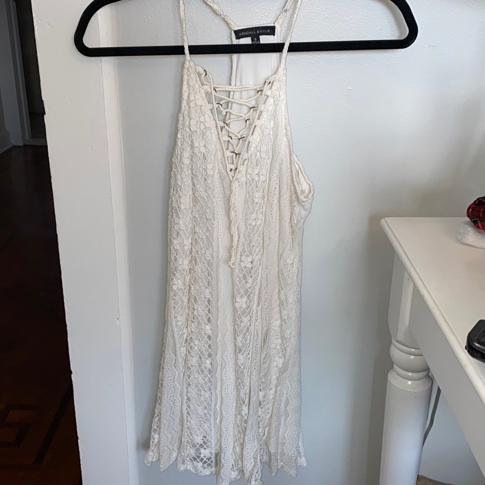 Kendall + Kylie White Dress
